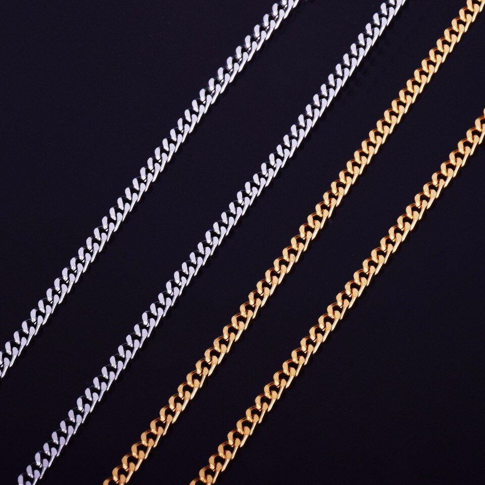 Gold Cuban Chain - 6