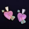 Heart Arrow Zircon Pendant - 6
