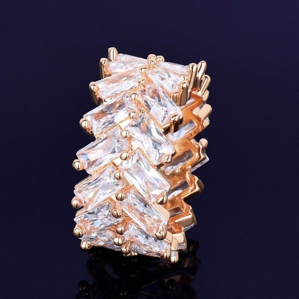 Bague Couple Baguette - 3