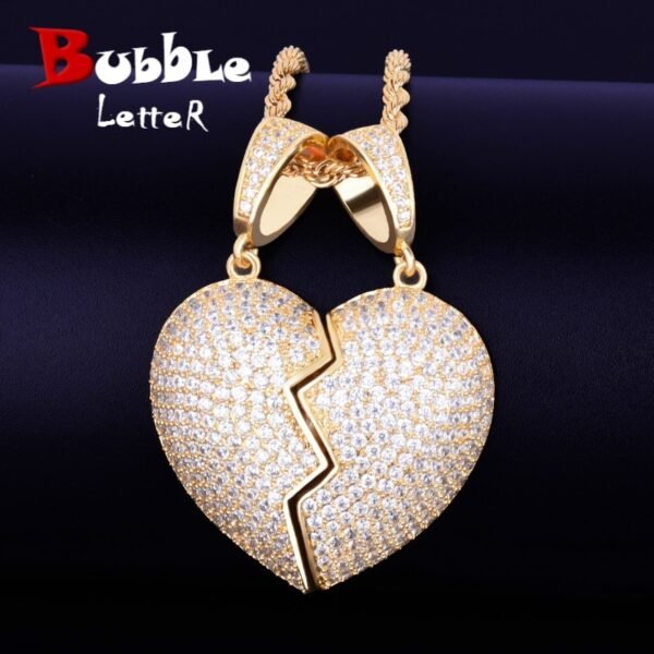 Collier Cœur de Couple - 1