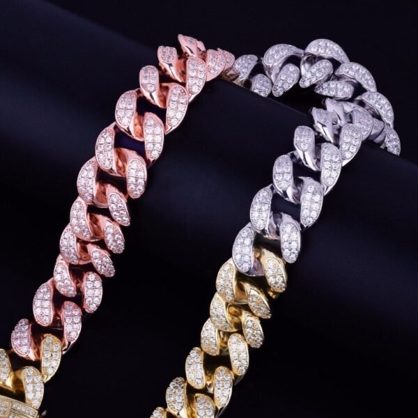 Collier cubain Miami 20mm pour hommes - 4