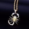 Gold Scorpio Pendant