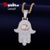 Pendentif Main Sertie - 1
