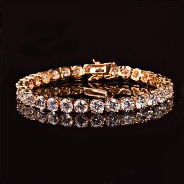 Bracelet Tennis Homme en Zircon 3mm-4mm