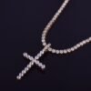 Pendentif Croix Tennis - 2