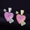 Heart Arrow Zircon Pendant - 5