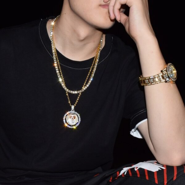 Pendentif Photo Rotatif - 5