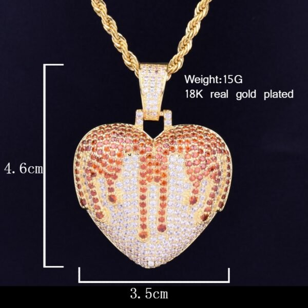 Coeur Pendentif - 4