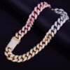 Collier cubain Miami 20mm pour hommes - 3