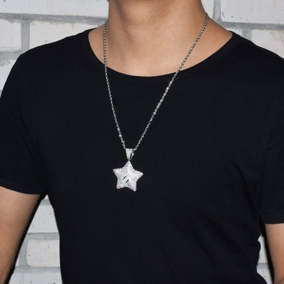 Cartoon Star Pendant Necklace - 2