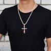 Pendentif Croix Tennis - 5