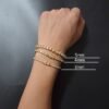 Bracelet Tennis Homme en Zircon 3mm-4mm - 2