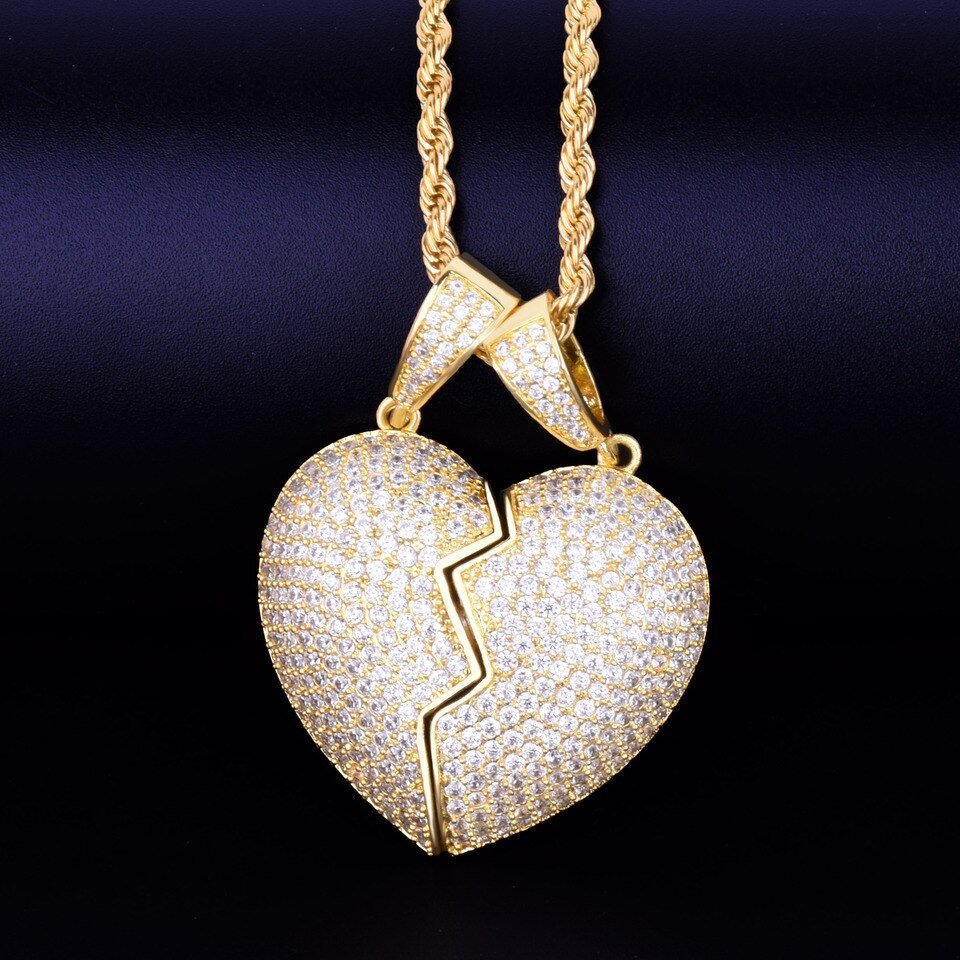 Couple Heart Necklace - 7