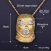Pendentif Masque Punk - 3