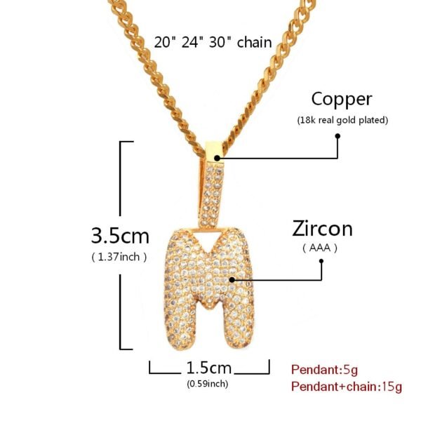 Collier plaque prénom pour hommes - 5