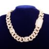 Collier Chaine Cubaine Miami Lettres Bulles - 6