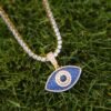 Pendentif Œil Bleu - 2