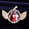 Gold Photo Pendant in Various Shapes - 10