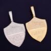 Pendentif Bouclier en Zircon pour Hommes - 4