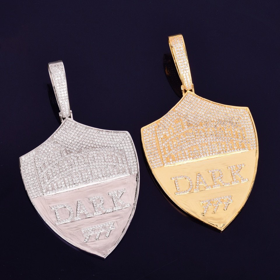 Zircon Shield Pendant - 4