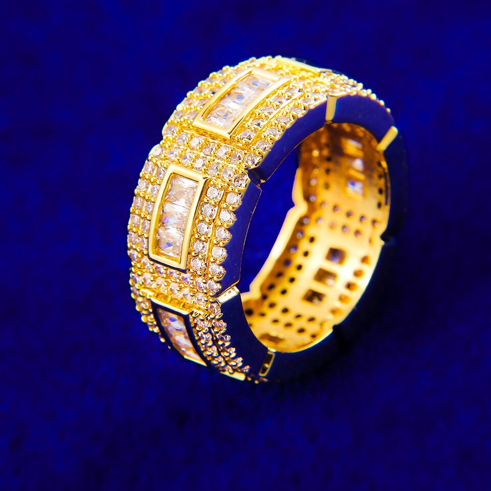 Gold Baguette Ring - 3