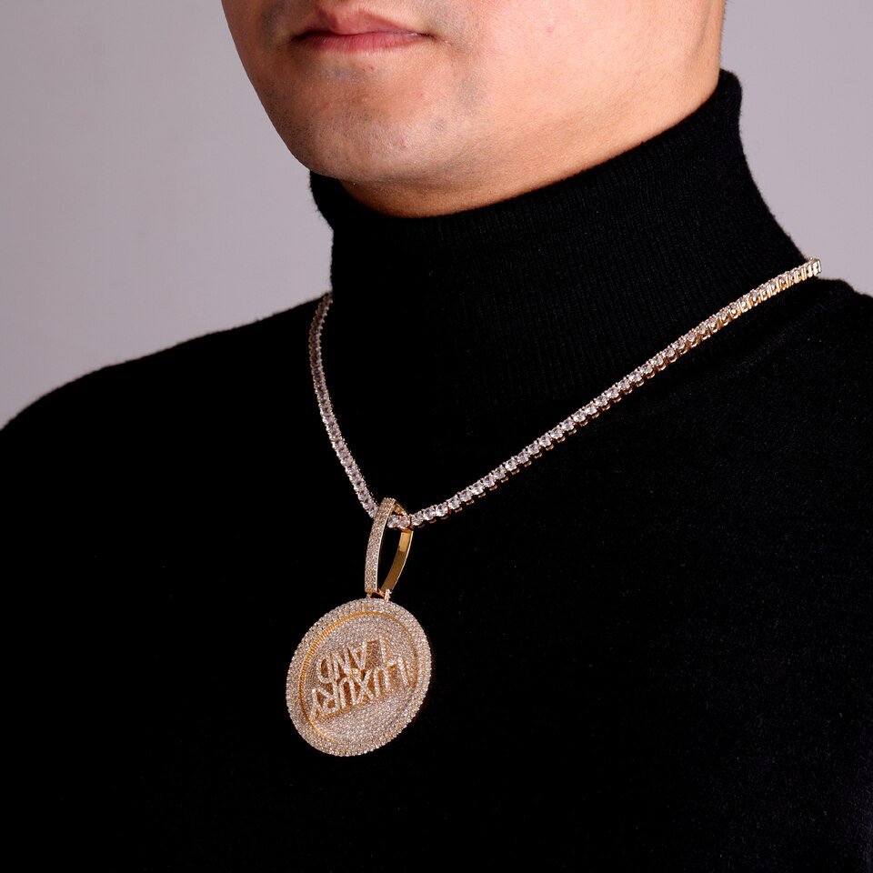 Personalized Gold Letter Necklace - 5