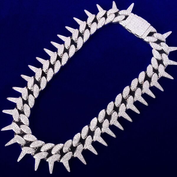 Collier Lourd Miami Chaîne Cubaine Lettres Bulle - 4
