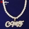 Collier Lettres Bulle Personnalisé - 1