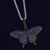 Gold Butterfly Pendant - 7