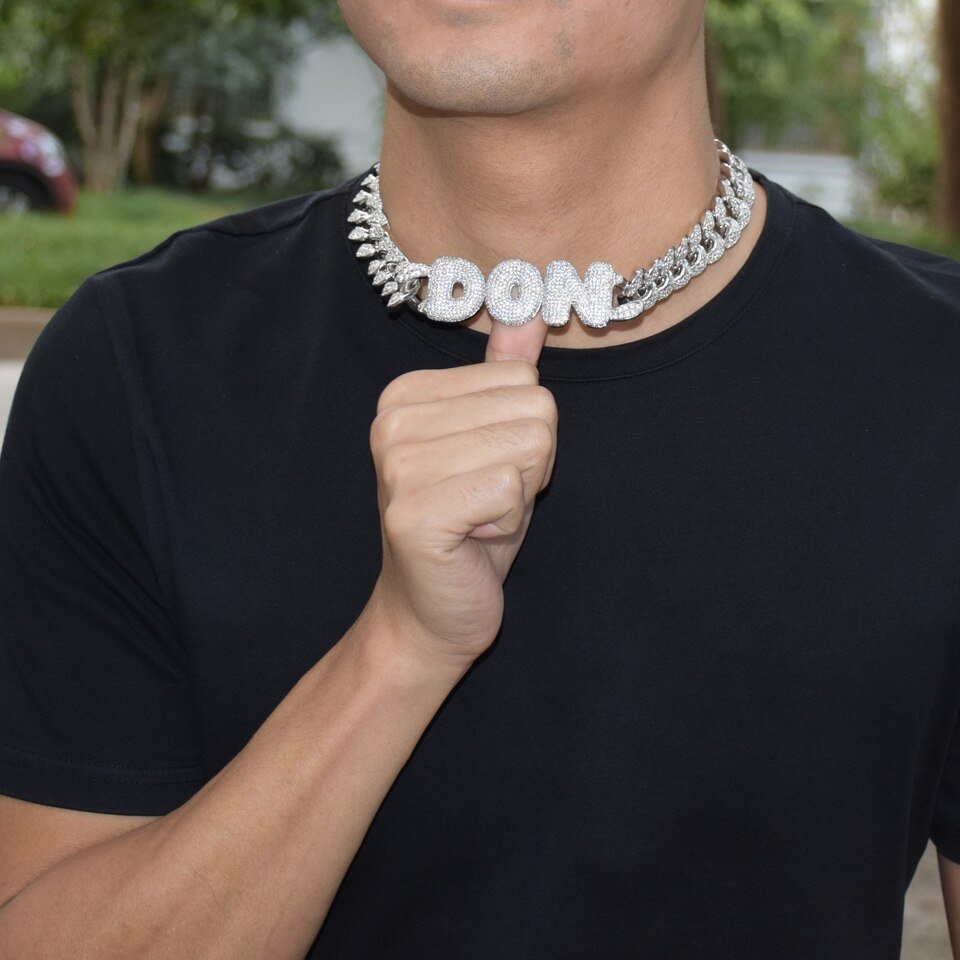 Cuban Link Name Necklace - 5