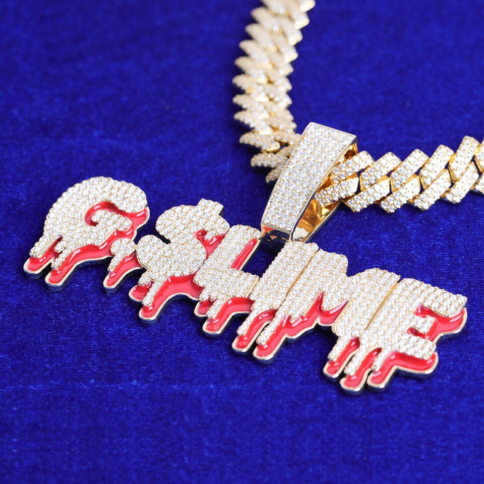 Pendentif Nom Luminescent