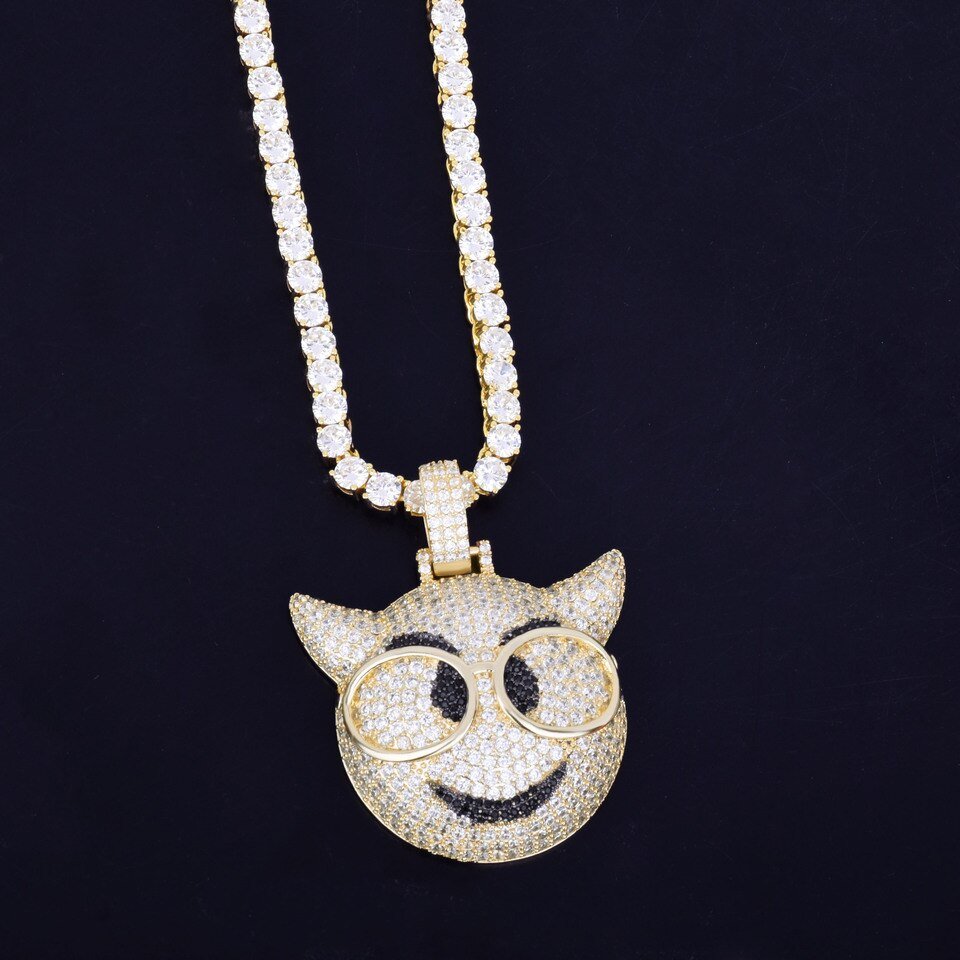 Demon Face Necklace - 7