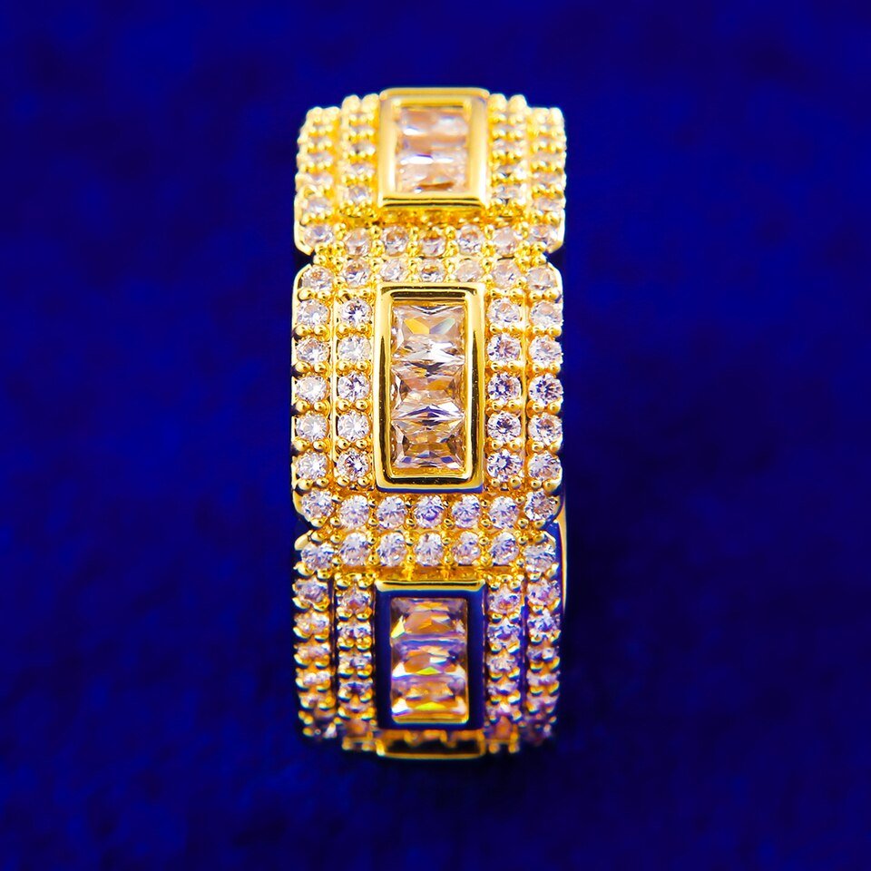 Gold Baguette Ring - 2