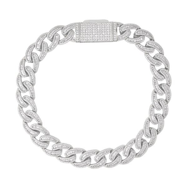 Collier Miami Lettres Baguette pour Hommes - 4