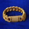 Bracelet Chaîne Cubaine Lettré - 4