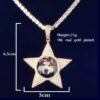 Gold Photo Pendant in Various Shapes - 4