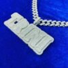 Collier Prénom Homme Lettres Bombées - 5