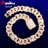 Collier Chaine Cubaine Miami Lettres Bulles - 1