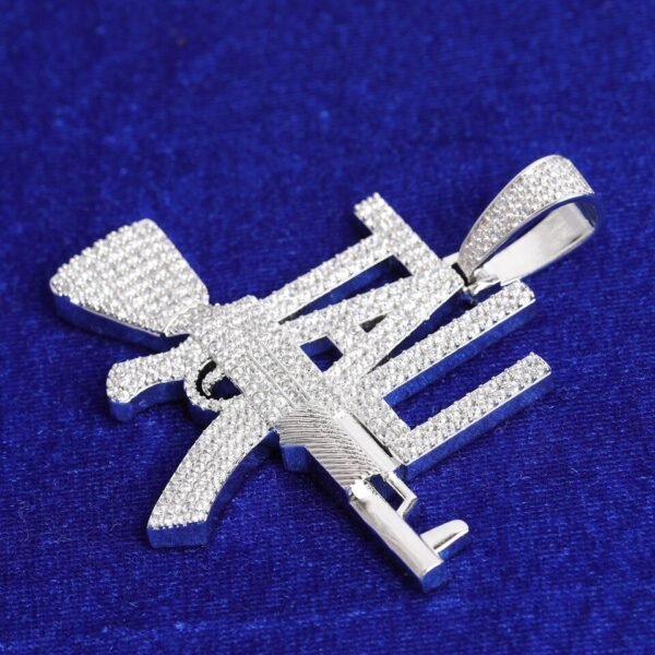 Collier Pendentif Arme avec Prénom - 2