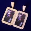 Pendentif Photo Doré - 8