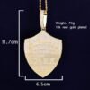 Pendentif Bouclier en Zircon pour Hommes - 3