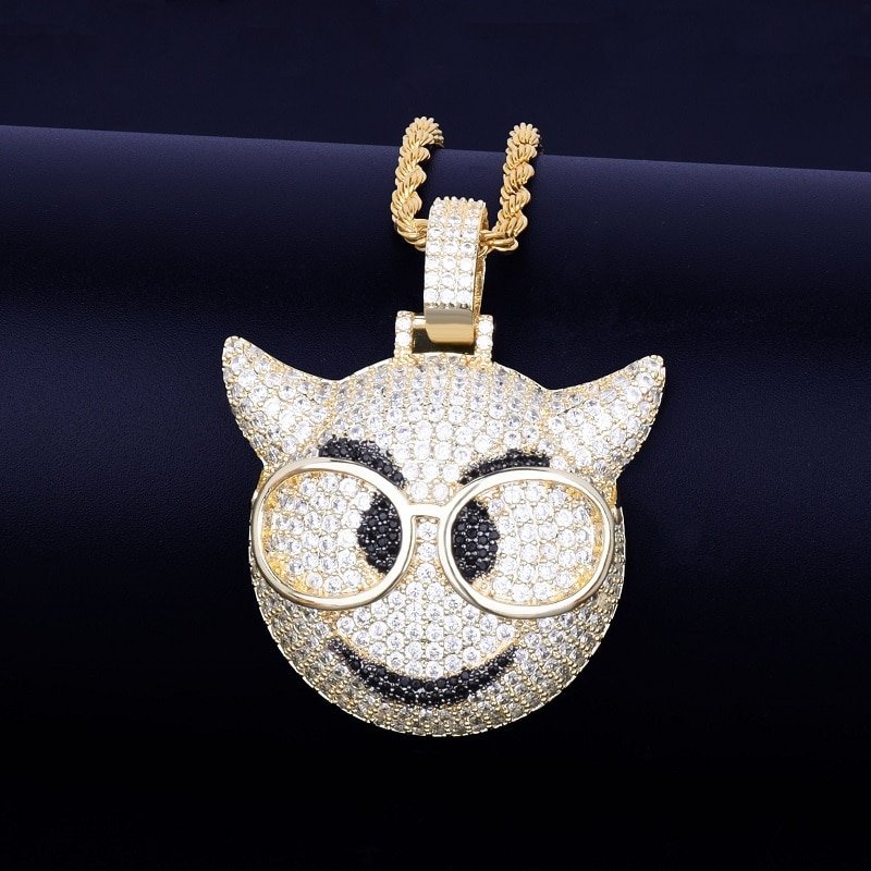 Demon Face Necklace - 6