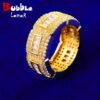 Bague Baguette Dorée - 1