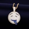 Pendentif Visage Doré - 4