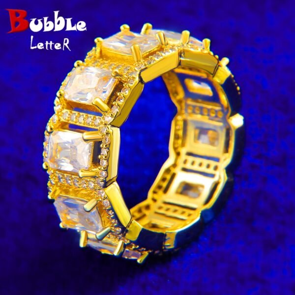 Bague Lettre Baguette - 1