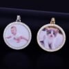 Gold Photo Pendant in Various Shapes - 12