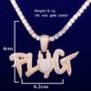 Letter "Plug" Pendant for Men - 5