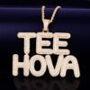 Collier Prénom en Lettres Bulles pour Hommes