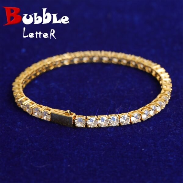 Bracelet Tennis Doré - 1