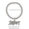Collier prénom personnalisé pour hommes - 2
